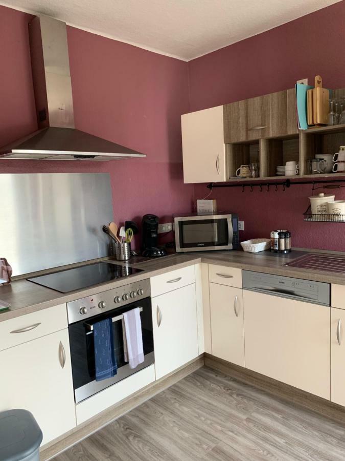 Moderne Ferienwohnung mit Balkon im schönen Saarland Dillingen/Saar Exterior foto